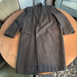 VTG Stackpole Moore Tryon Overcoat Mens Classic Trench
